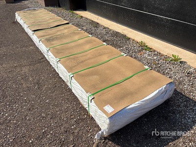 Quantity of (96) PVC Trim Board (Unused)