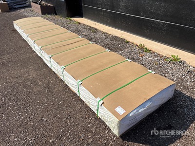 Quantity of (176) PVC Trim (Unused)