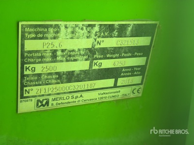 2014 Merlo P25.6 Chariot Telescopique Chariot élévateur télescopique