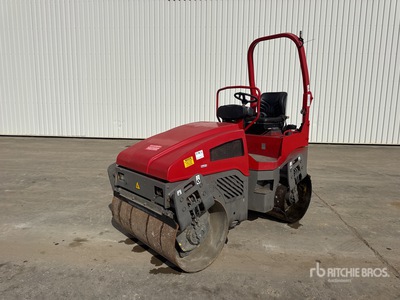 2012 Bomag BW120AD-4 Compacteur Vibrant Tandem Double Drum Roller (Inoperable)