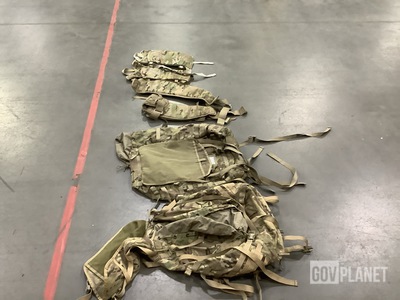 (121) Hydration Carriers, (29) Waist Belts, (6) Rucksacks & (5) Field Packs