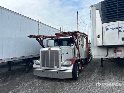 2016 Peterbilt 389 6x4 Sleeper Car Carrier Truck (Inoperable)