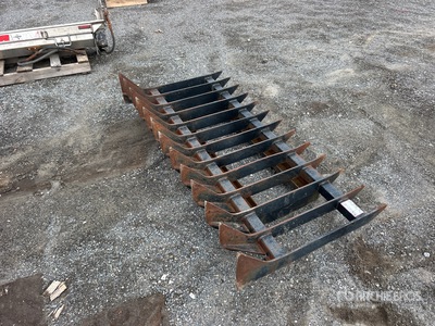 70 in Skid Steer Root Rake