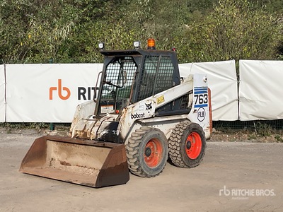 1998 Bobcat 763 4x4 Skid Steer Loader