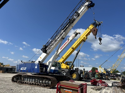 2013 Tadano Mantis 15010 77 ton Telescopic Crawler Crane