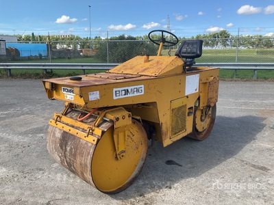 1980 Bomag BW90 Double Drum Roller