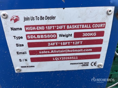 2026 SDLBBS800 Basketball Hoop Varios, Articulos y equipos deportivos (Unused)