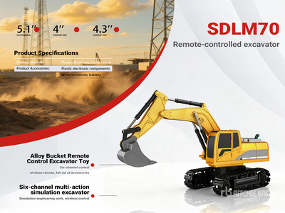 2026 SDLM70 Remote Control Excavator Toy Divers  (Unused)