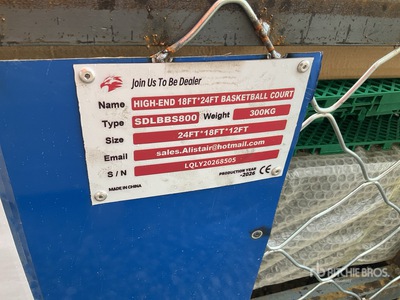 2026 SDLBBS800 Basketball Hoop (Unused)