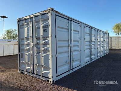 2026 40 ft High Cube Multi-Door Storage Container