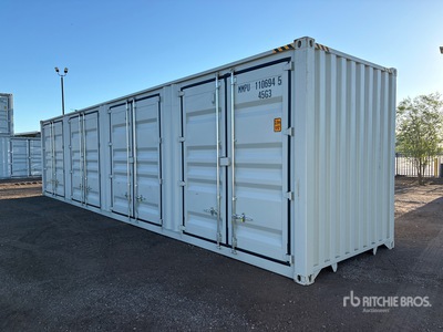 2026 40 ft High Cube Multi-Door One-Way High Cube Multi-Door Kontener magazynowy