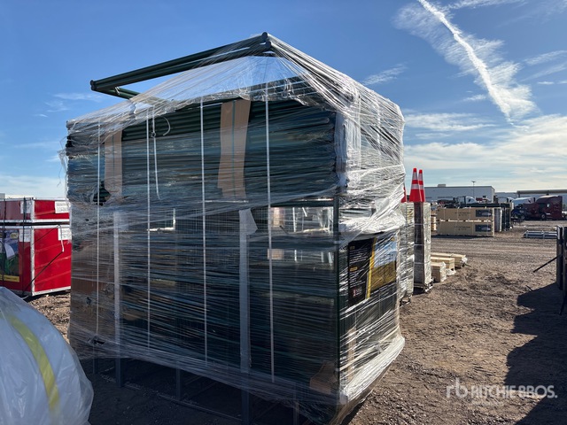 Quantity of (56) 2026 EMC CP10FT-5FT(54+2) 10 ft x 5 ft Powder Coated Livestock Panel (Unused)
