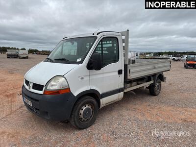 2006 Renault Master dCi100 4x2 Camion Plateau Camión Caja Abierta (Inoperable)