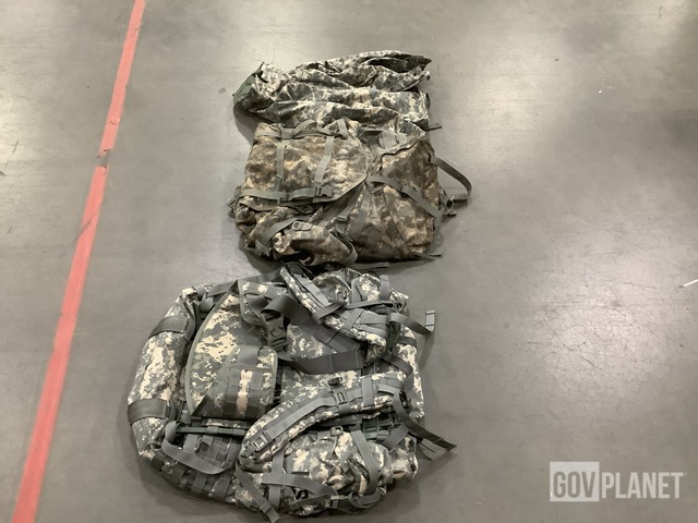 (1) Cold Weather Parka, (9) Large Field Pack Sets & Assorted Items