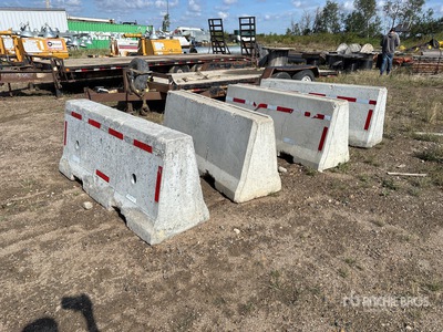 Quantity of (4) Concrete Bullard