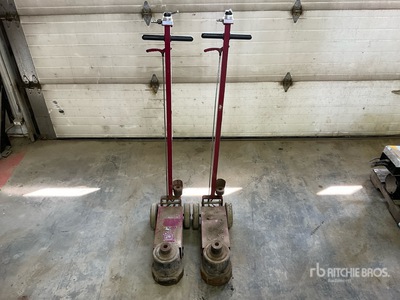 Quantity of (2) Air Actuated Floor Jacks