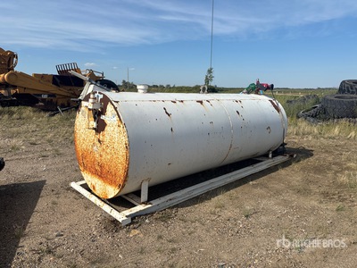 Fab Tec 1000 gal Skid Mounted Steel Diesel Serbatoio carburante