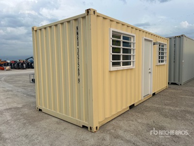 2025 20 ft x 8 ft 20 ft x 8 ft Skid-Mounted Storage Container Mobile Office Varios, equipamiento de contenedor (Unused)