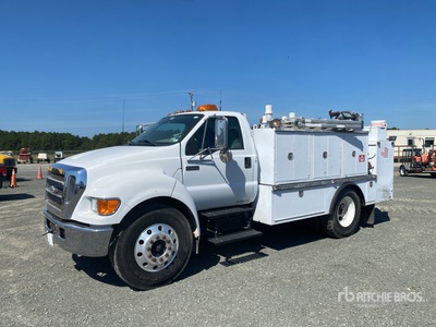 2007 Ford F-650 4x2 Fuel & Lube Truck