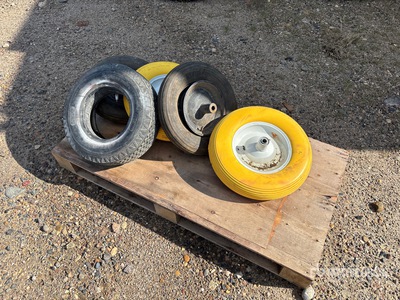 Quantity of (5) Wagon Tires