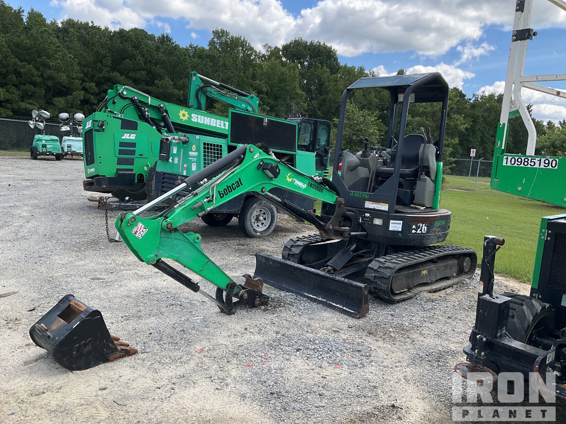2017 BOBCAT E26 Mini pelle hydraulique