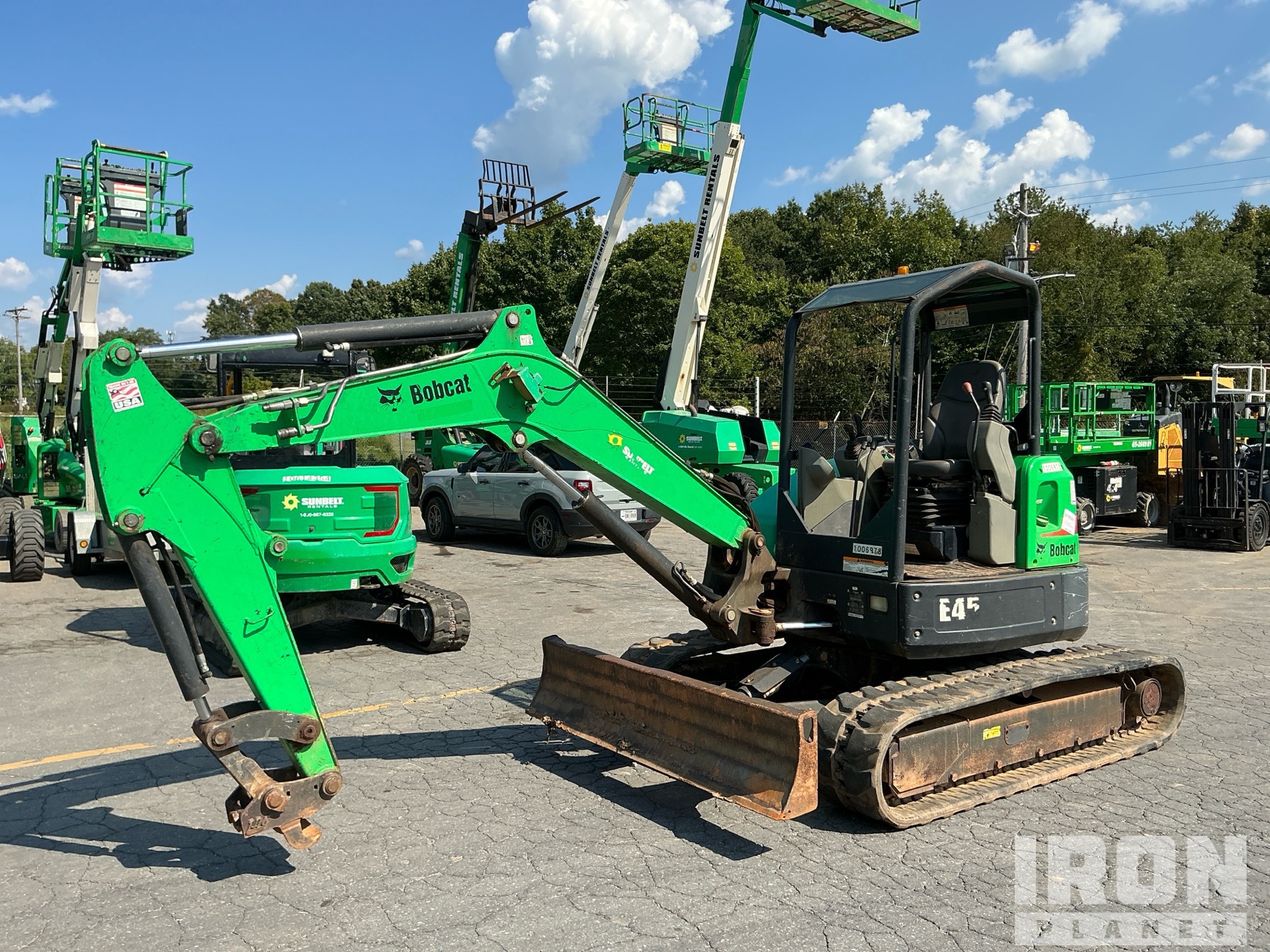 2017 BOBCAT E45 Mini Excavator