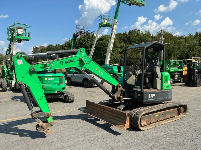 2017 Bobcat E45 Mini Excavator 2017 Bobcat E45 Mini Excavator