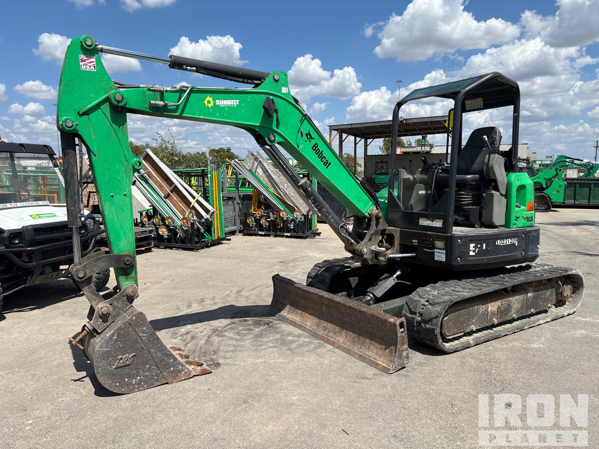 2019 Bobcat E45 حفارة صغيرة