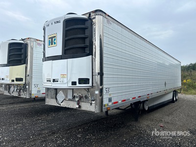 2015 Wabash 53 ft x 102 in T/A Refrigerated Trailer