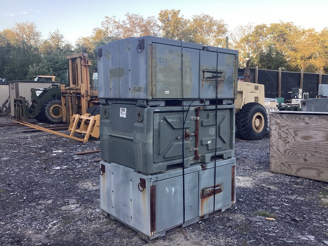 (3) Assorted Shipping & Storage Containers