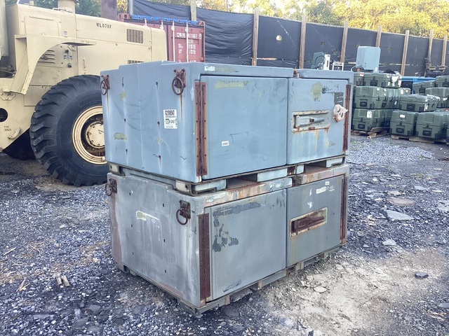 (2) Willard 7X832/305344-1 Shipping & Storage Containers