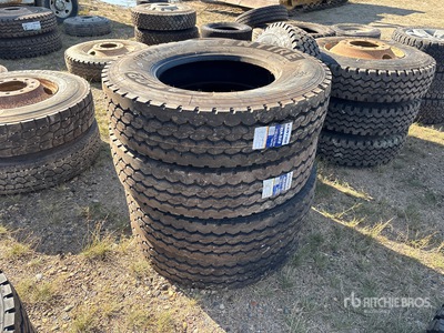 Quantity of (4) Gentire GA922 11R22.5 Tyres (Unused)