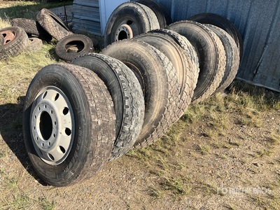 Quantity of (8) Mixed Tyres
