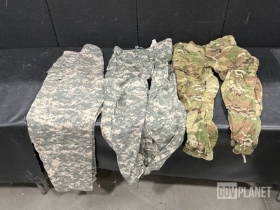 (44) Pairs of Assorted Trousers, (3) Cold Weather Coats & (2) Jackets