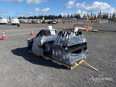 Quantity of (10) 2026 Mower King SAII100 48 in Skid Steer Forks (Unused)