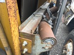 Feeder with Abführbandrollen