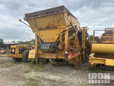 Construction Equipment Company 6x16 3 Deck Portable Incline Screen Plant
