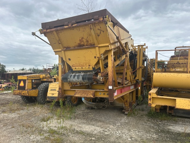 Construction Equipment Company 6x16 3 Deck Portable Incline Screen Plant