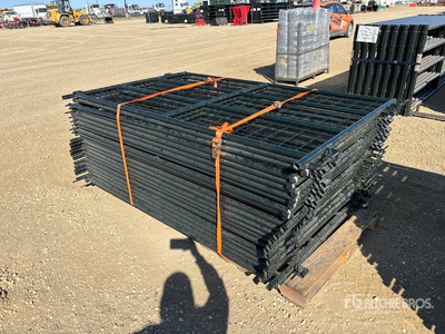 Quantity of (24) BYT MSPP07 7 ft Mesh Sheep Livestock Panel