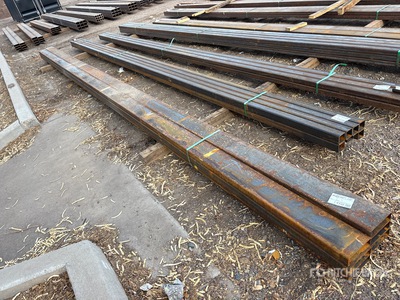 Quantity of (6) 2025 Kit Containers Steel. 6"x2"x288" Pipe