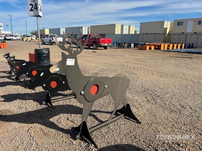 2025 Kit Containers AR500ATDEER Shooting Target (Unused)
