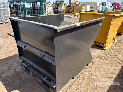 2025 Kit Containers 2.0YFT-SST Skid Steer Dump Hopper (Unused)