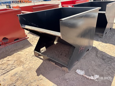 2025 Kit Containers 2.0YFT-SST Skid Steer Dump Hopper (Unused)