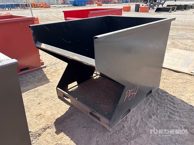 2025 Kit Containers 2.0YFT-SST 45 in Skid Steer Dump Hopper (Unused)