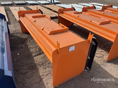2025 Kit Containers QT-SP-8-23-PB Empujador de nieve para minicargadora (Unused)
