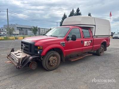 2008 Ford F-350 4x4 Crew Cab Hi-Rail Ophalen