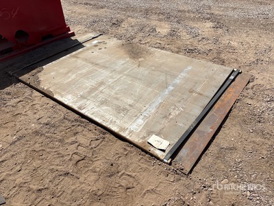 2025 Kit Containers 60 in x 95 in (0.75 in Thick) Placas de acero