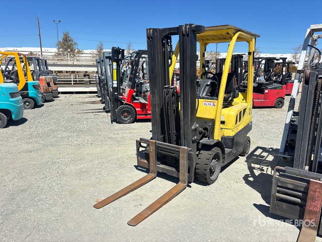 Hyster S50FT 4650 lb Cushion Tire Forklift
