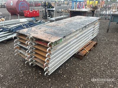 Quantity of (14) 10 ft Scaffold Platforms その他 - 店舗 & 倉庫