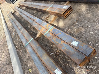 Quantity of (6) 2025 Kit Containers Steel 2"x6"x288" Pipe